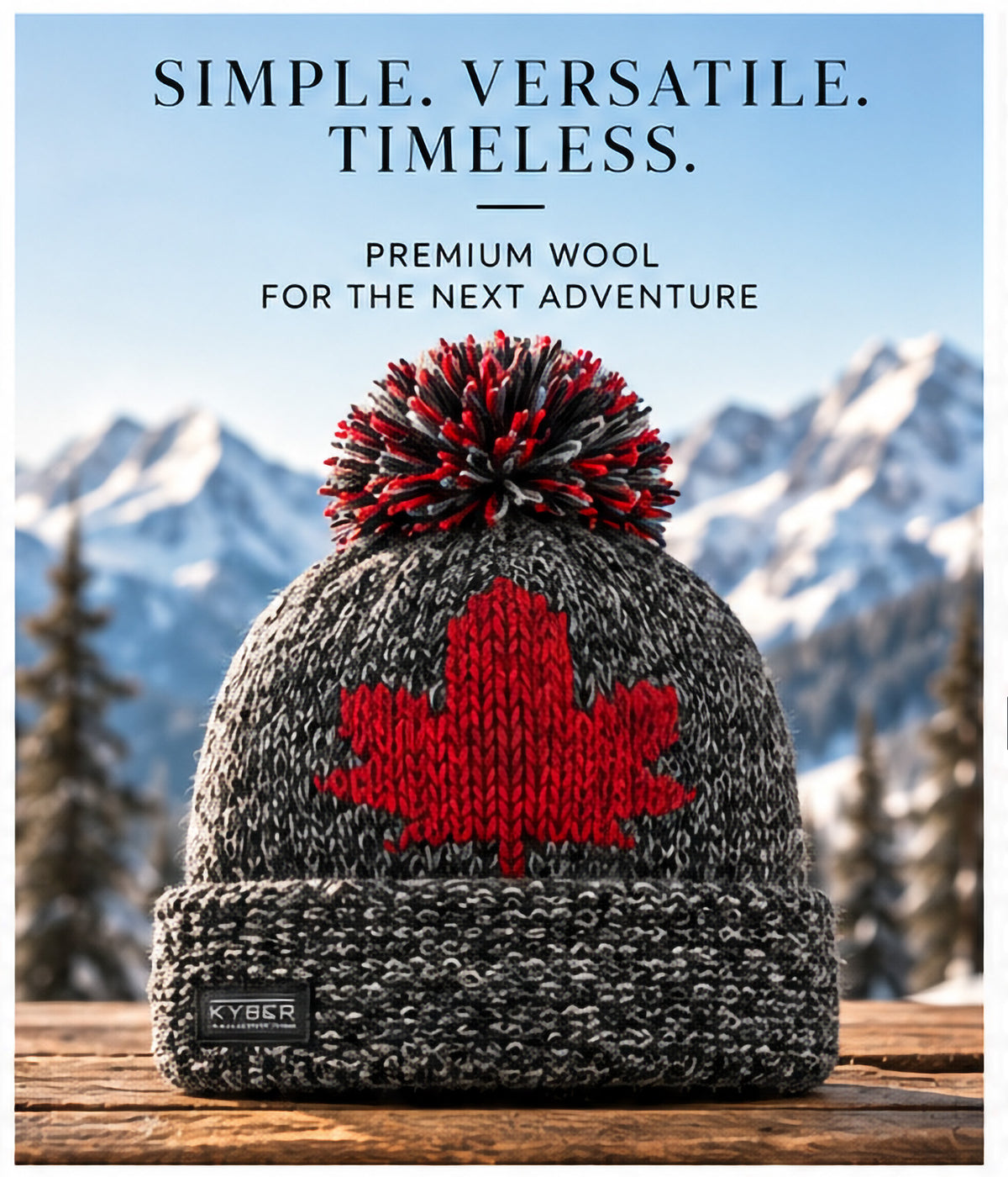 GO CANADA Wool Hat
