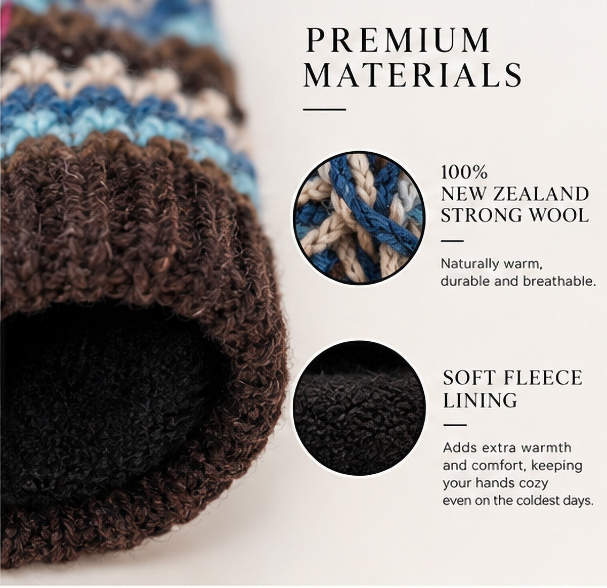 Himal Wool mittens