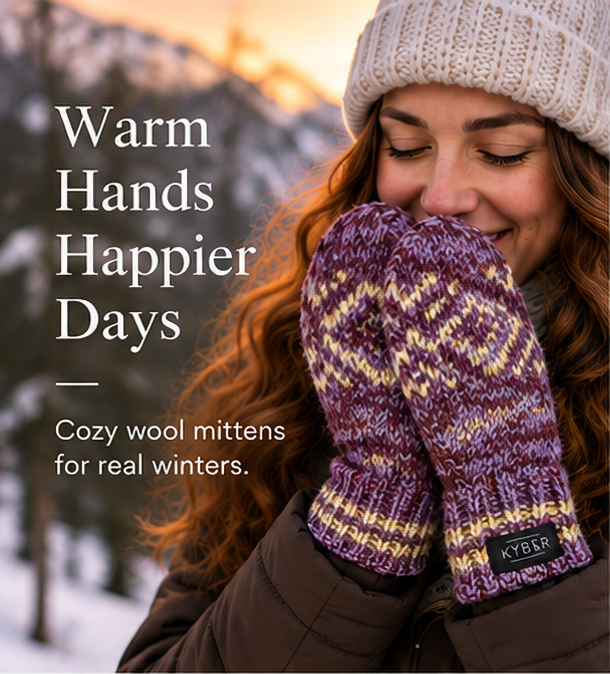 Justice Wool MIttens